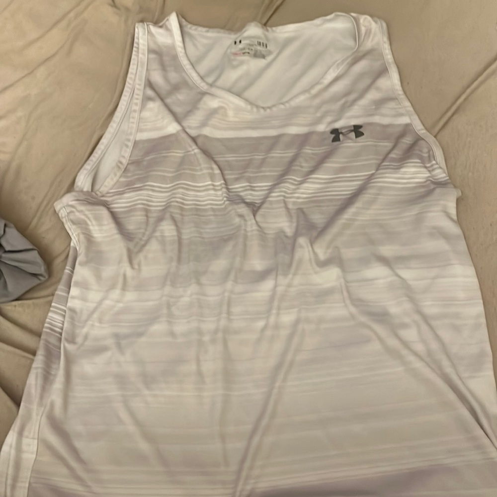 White Under Armour Tank top